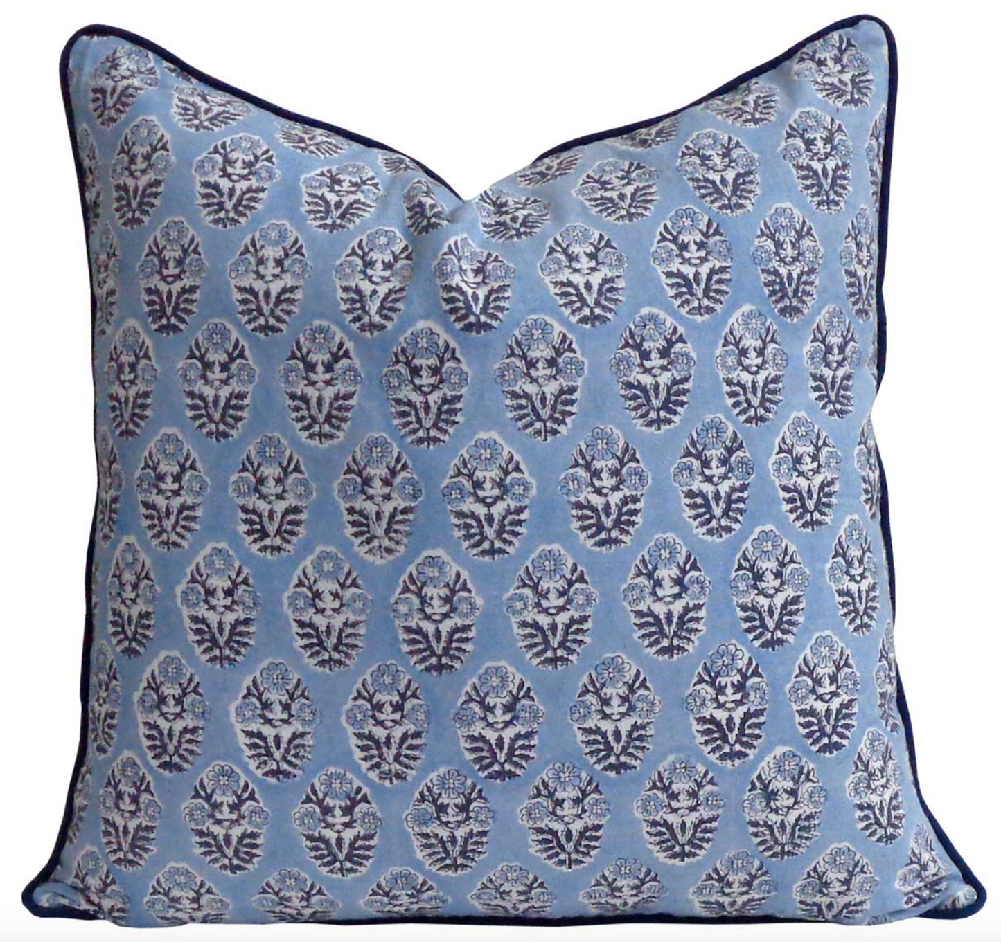 'Blue Ink' Cushion Cover