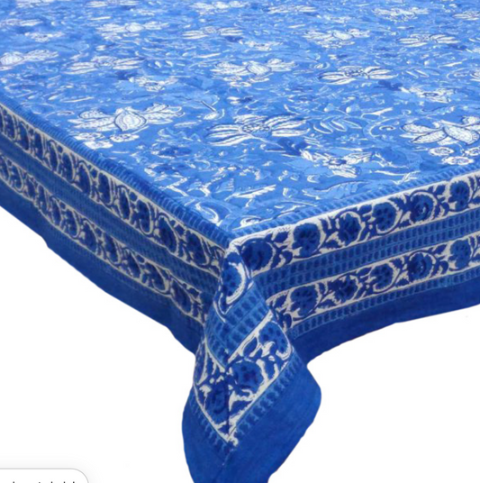 'Blue Ice' Tablecloth