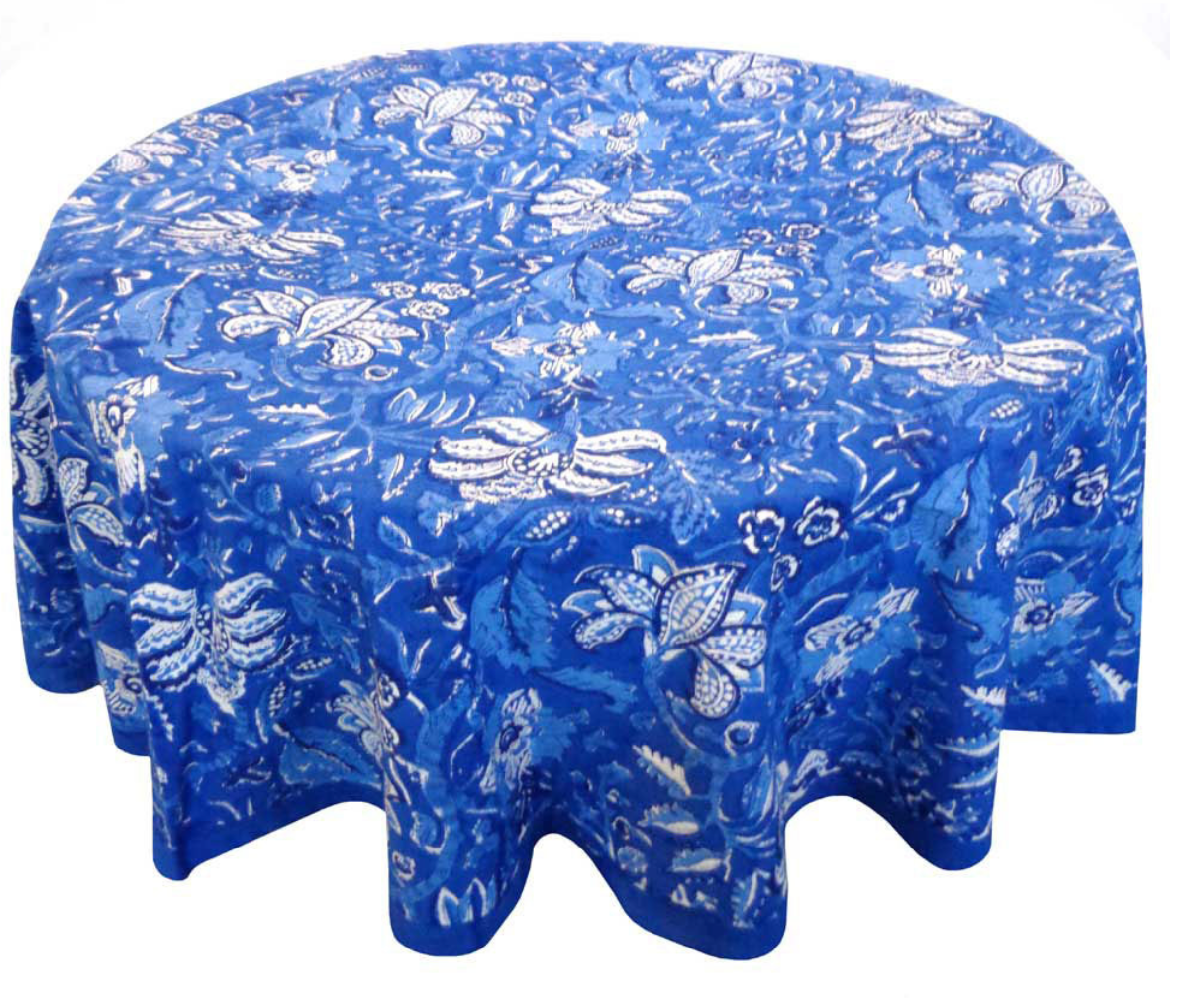 'Blue Ice' Tablecloth