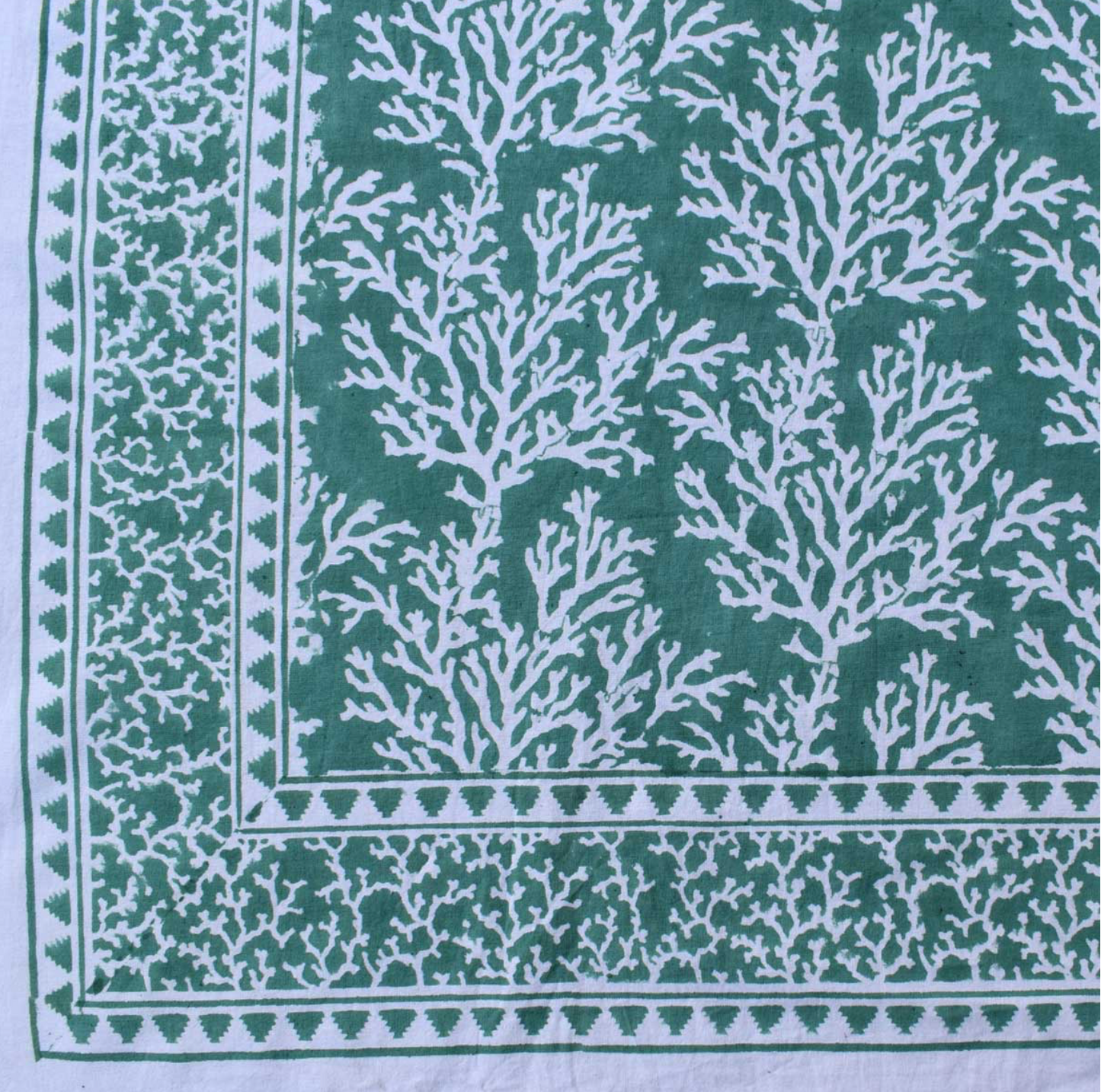 'Sea Green Coral' Tablecloth