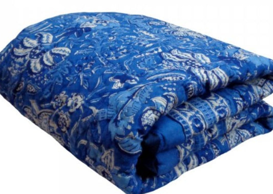 'Blue Ice' Baby Quilt