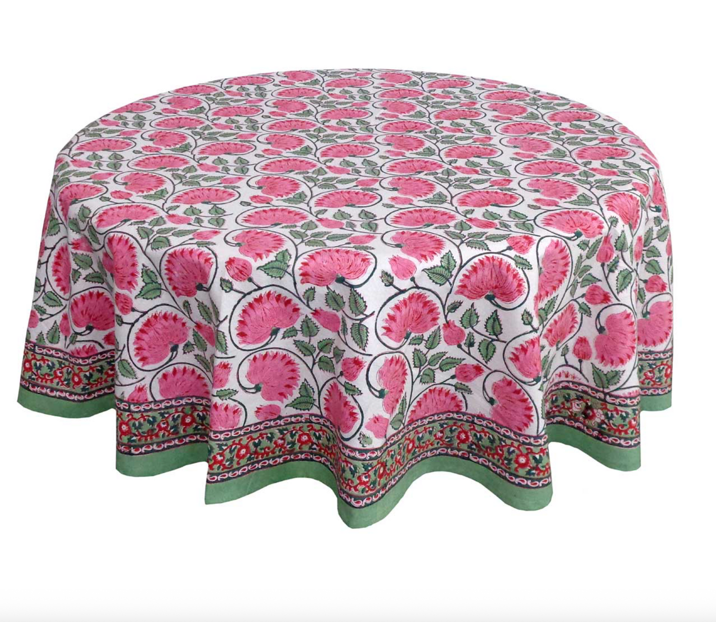 'Secret Garden in White' Tablecloth