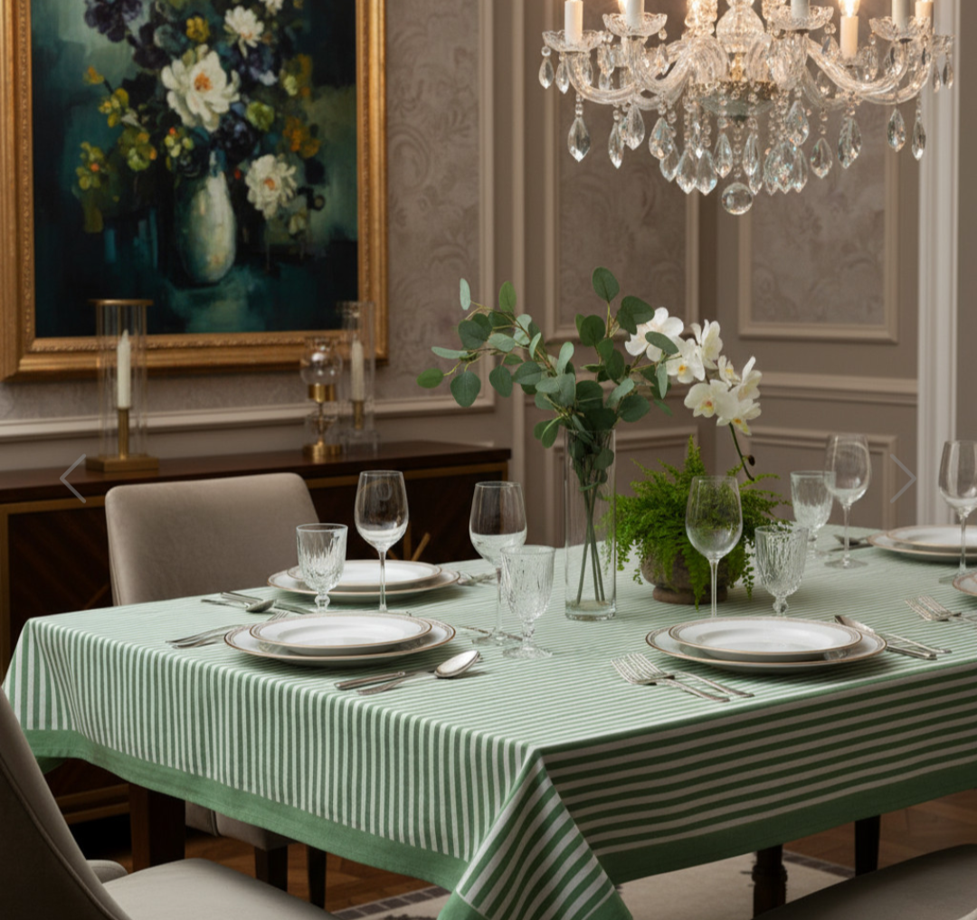 'Olive' Tablecloth