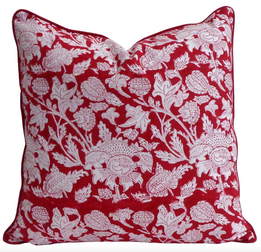 'Regency Red' Cushion Cover