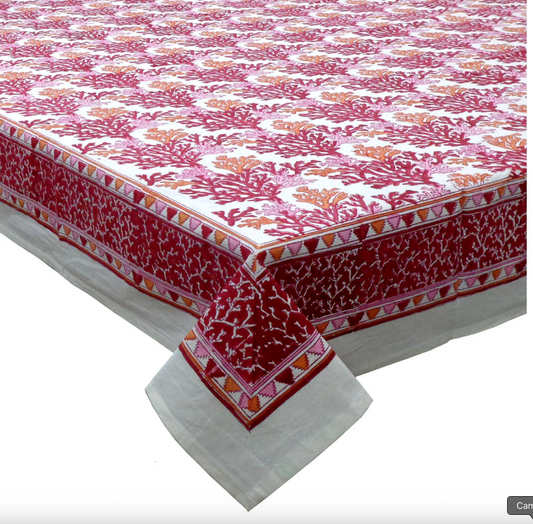 'Coral Dreaming' Tablecloth