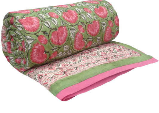 Secret Garden' Queen Size Quilt