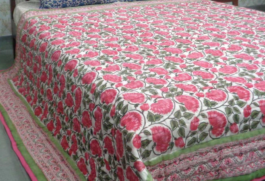 Secret Garden' Queen Size Quilt