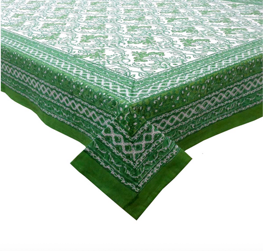 'Gracious Green' Tablecloth