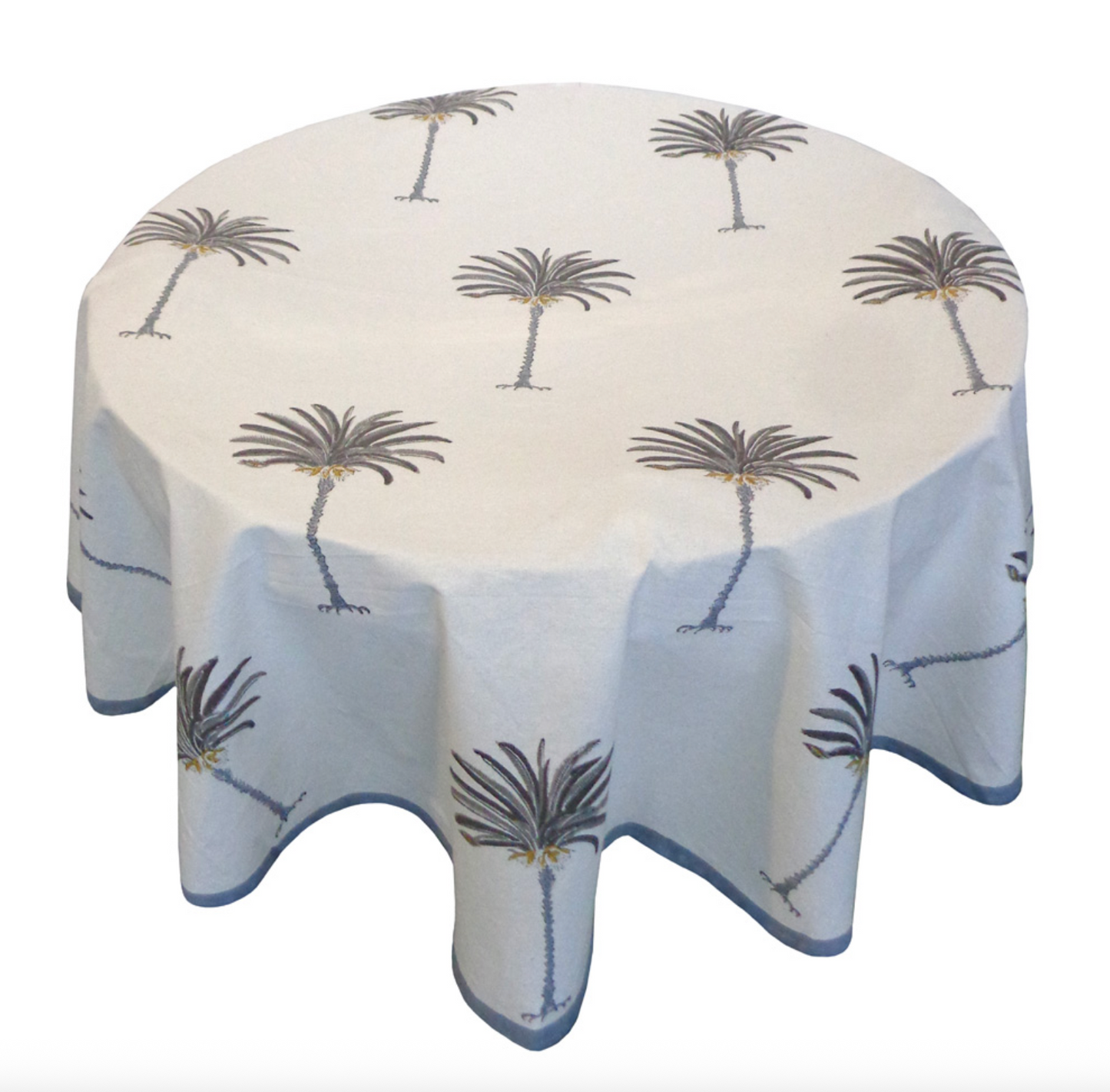 'Grey Palms' Tablecloth