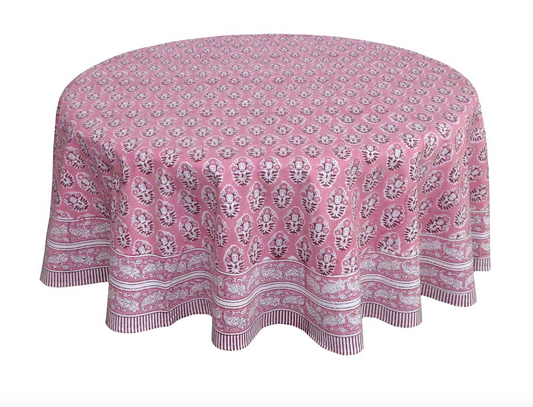 'Pink in Ink' Tablecloth