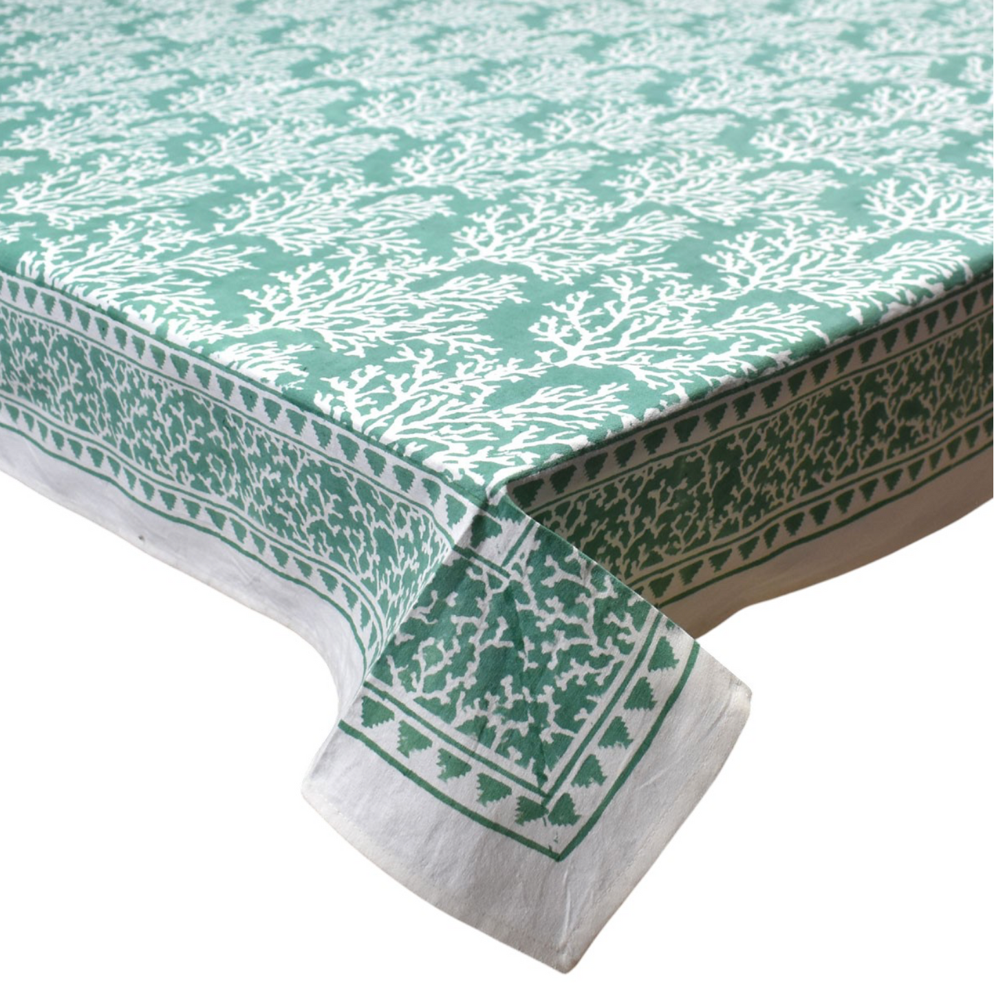 'Sea Green Coral' Tablecloth