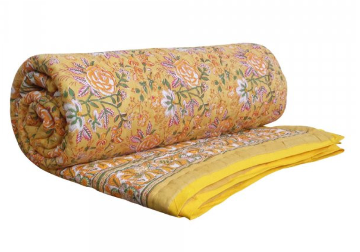 'Marigold' King Size Quilt
