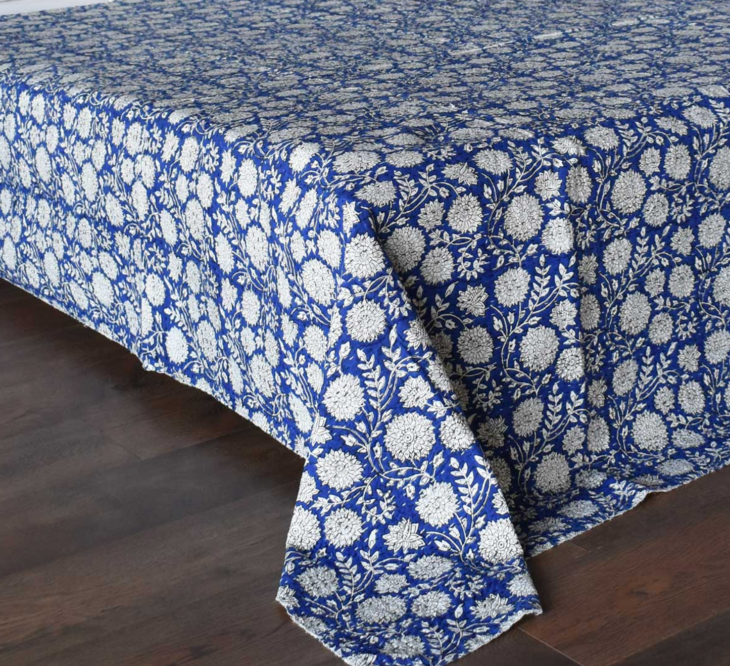 ‘Pincushion' Kantha Quilt