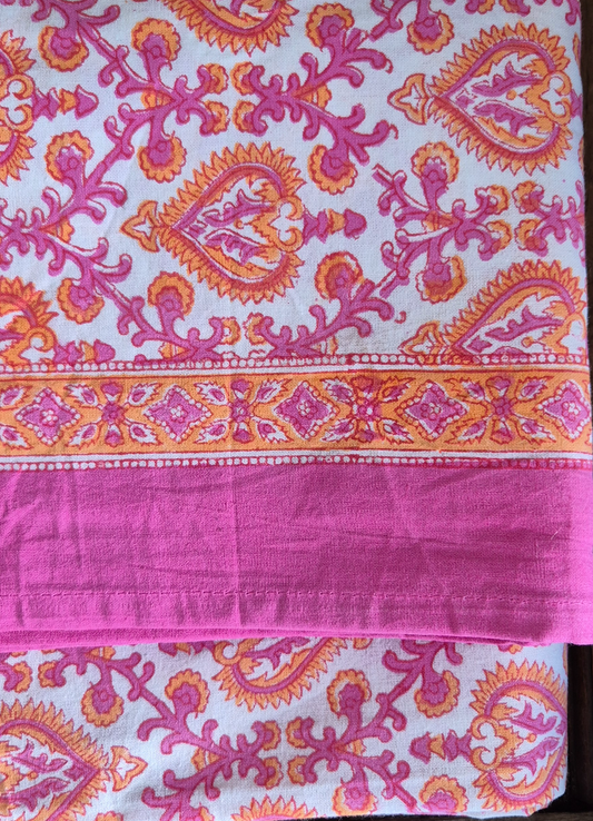 'Sunset Damask' Tablecloth