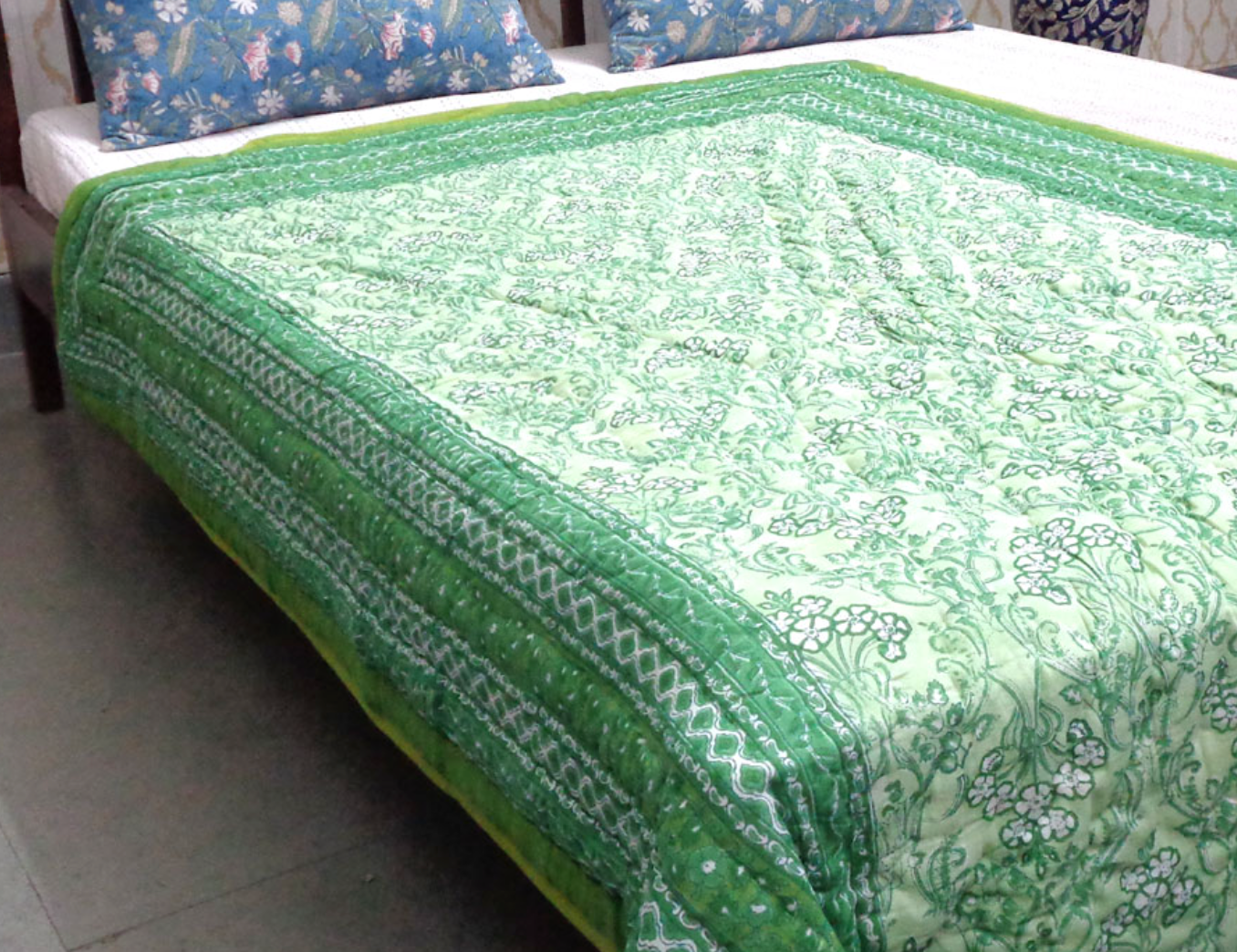 'All Growing Things' Single Size Quilt