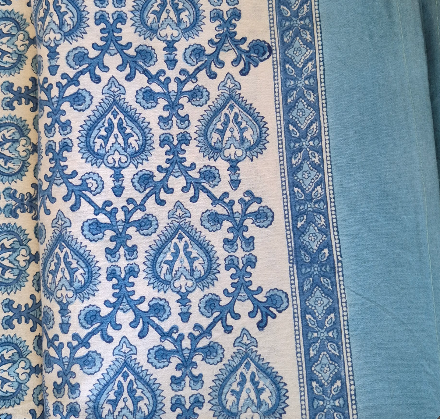 'Blue Damask' Tablecloth