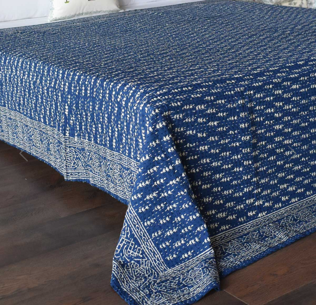 'Dashing' Kantha Quilt