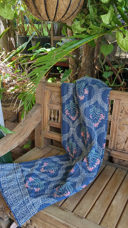 ‘Her Majesty' Kantha Quilt