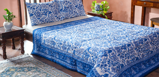 'Cold As Ice' King Size Quilt